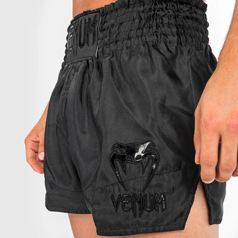 Muay Thai Shorts Classic Venum Black/Black