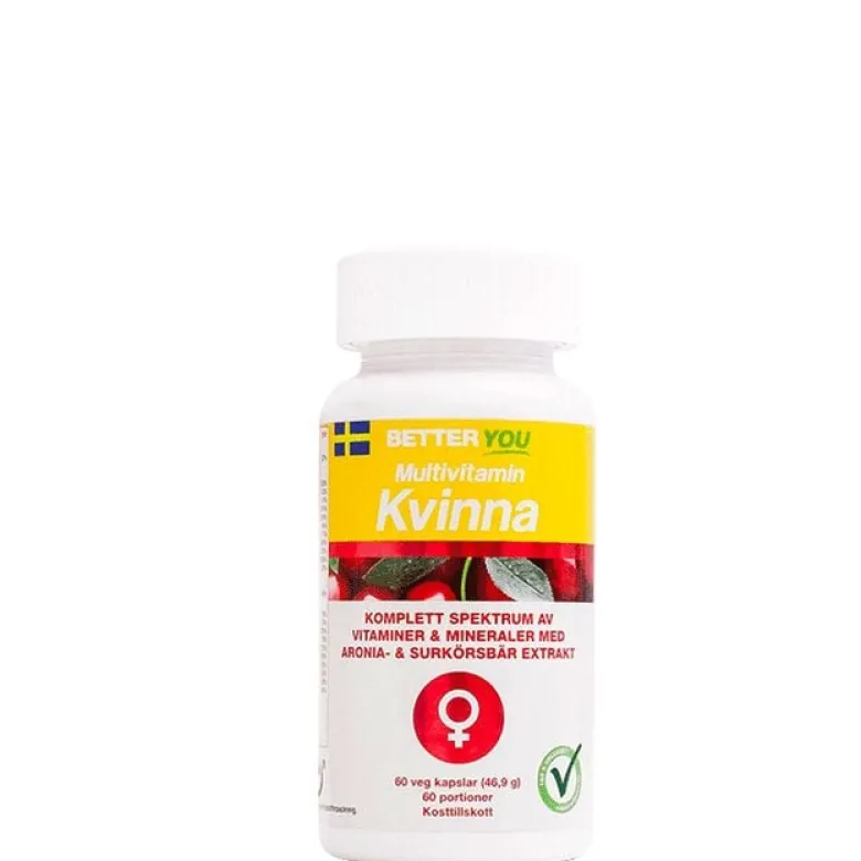 Multivitamin Kvinna 60 kapslar