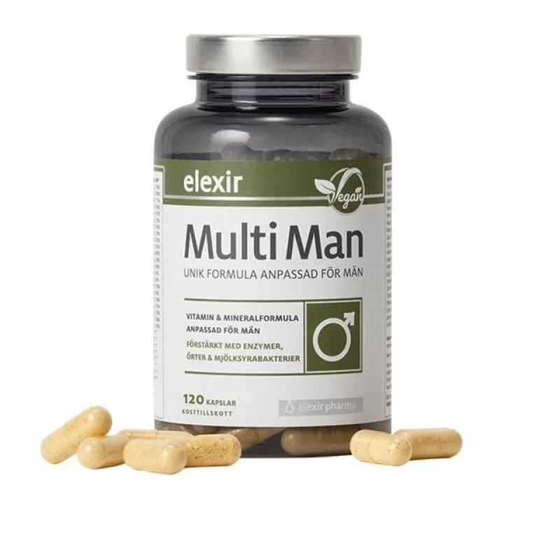 Multivitamin Man 120 kapslar