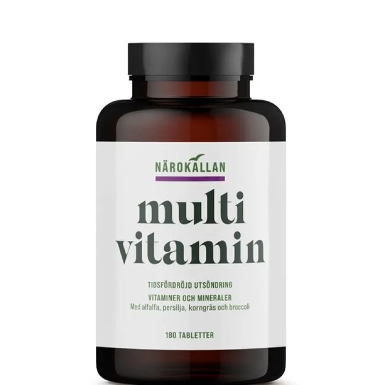 Multivitamin Tidsfördröjd 180 Tabletter
