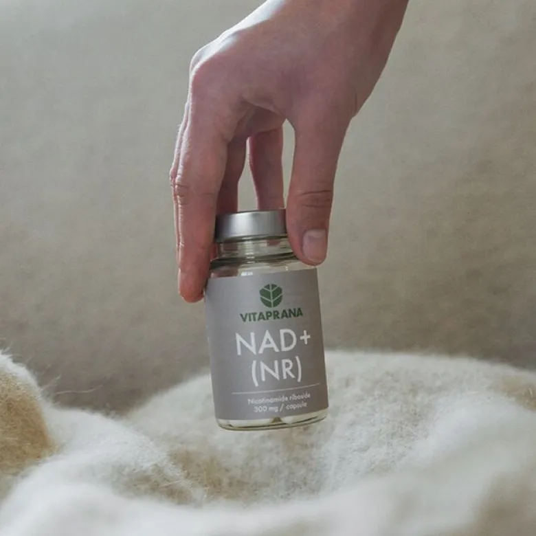 NAD+ 300 mg Nikotinamid Ribosid 30 kapslar