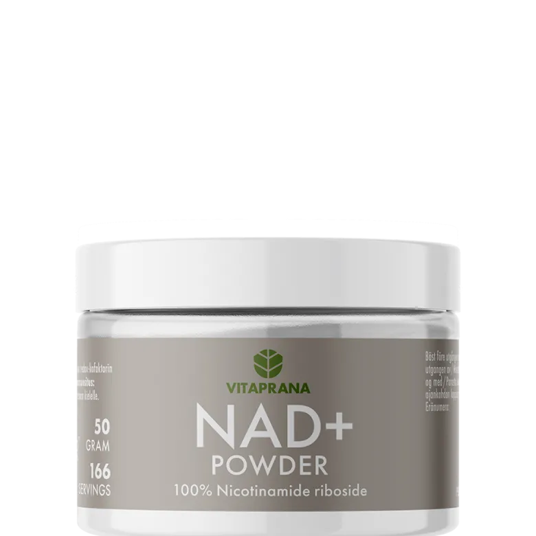 NAD+ pulver 166 portioner (50 g)