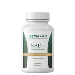 NAD+ Resveratrol 60 kapslar