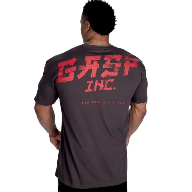 Nahma Standard Tee, Iron/Red