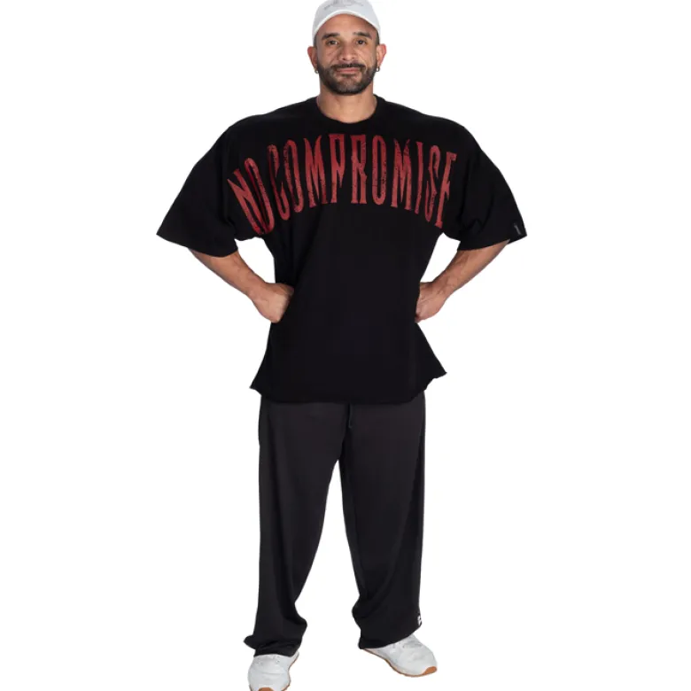 NC Iron Tee, Black/Red