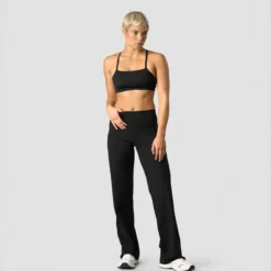 Nimble Straight Leg Pants, Black