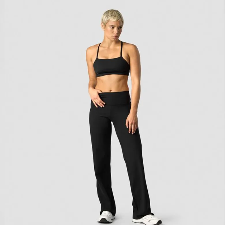Nimble Straight Leg Pants, Black