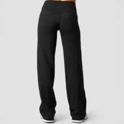 Nimble Straight Leg Pants, Black