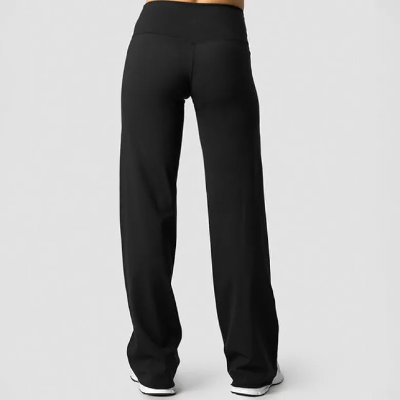 Nimble Straight Leg Pants, Black