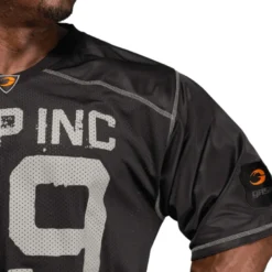No1 Football Tee, Black