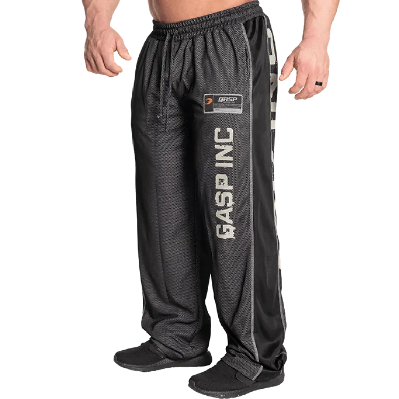 No 1 Mesh Pants Short Length, Black