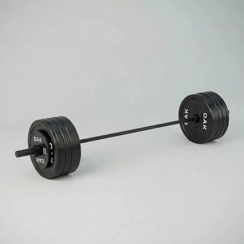 OAK Olympic Bar Paket 20kg + 90kg Vikter