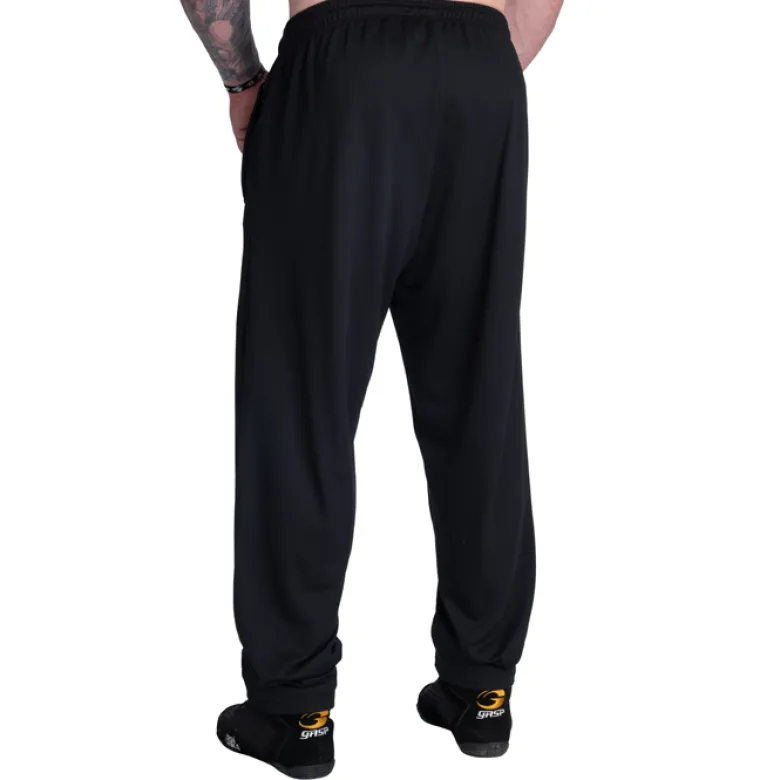 Old School Baggy Mesh Pants, Black