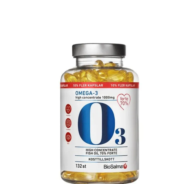 Omega3 Forte 70% 1000 mg 132 kapslar