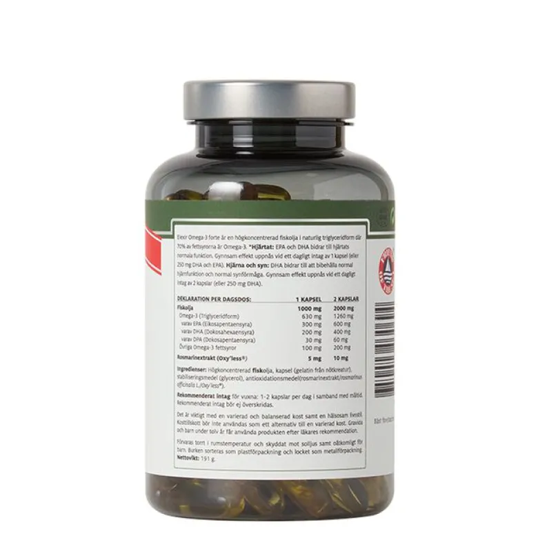Omega-3 Forte 1000 mg 132 kapslar