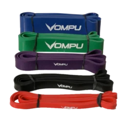 OMPU Extreme Fitness Band, Red, 200cm x 13mm