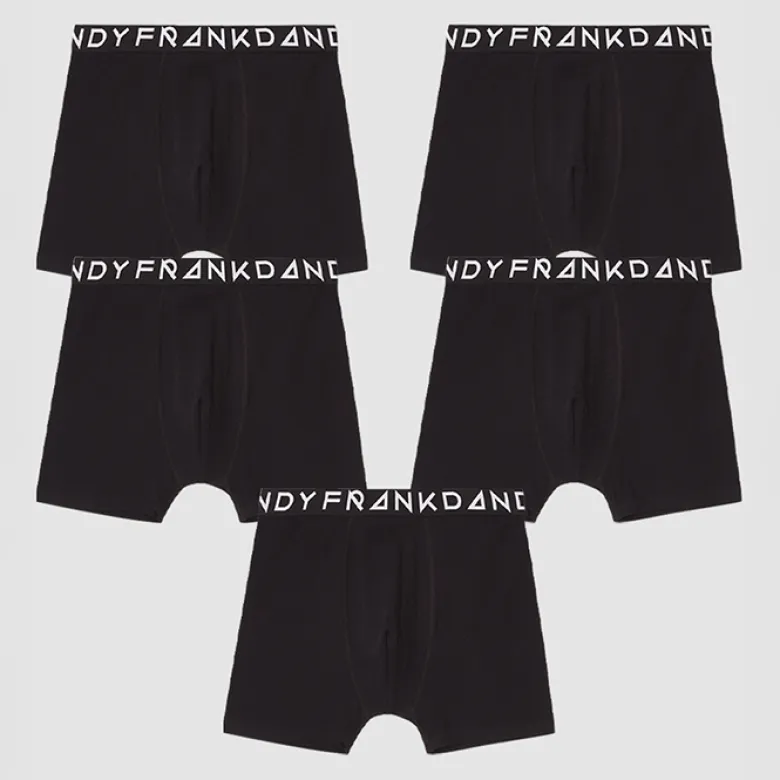 5-Pack Basic boxer, Black