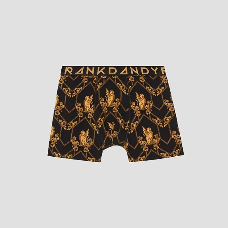5-Pack Gold fever boxer, Black