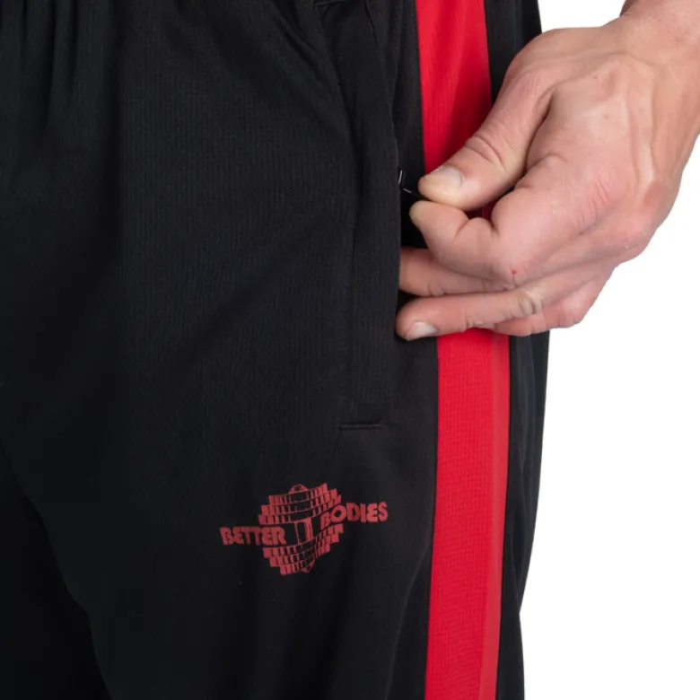 Panel OS B mesh pant, Black/Red