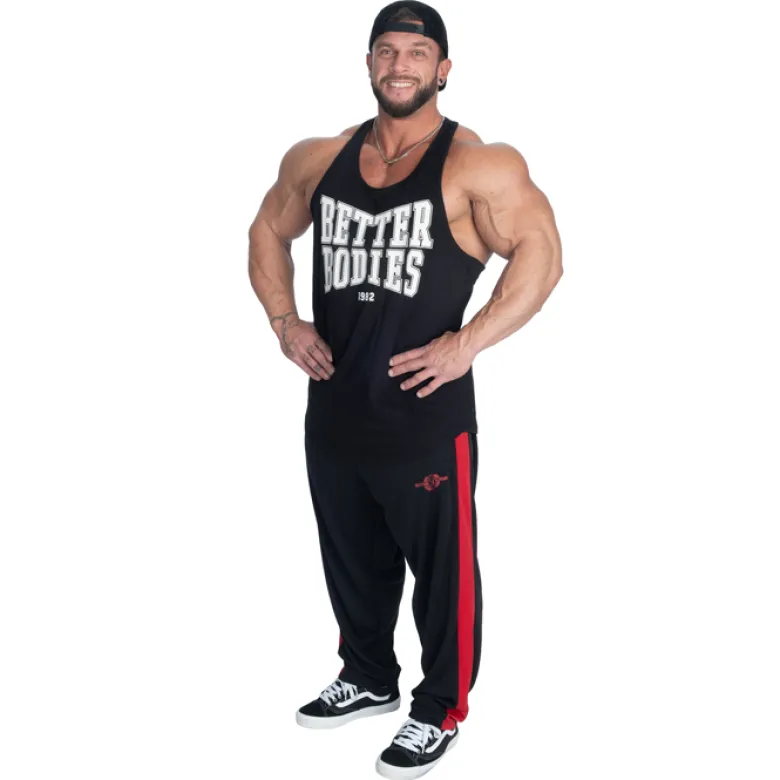 Panel OS B mesh pant, Black/Red