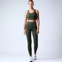 Pep Sport Bra, Kombu Green
