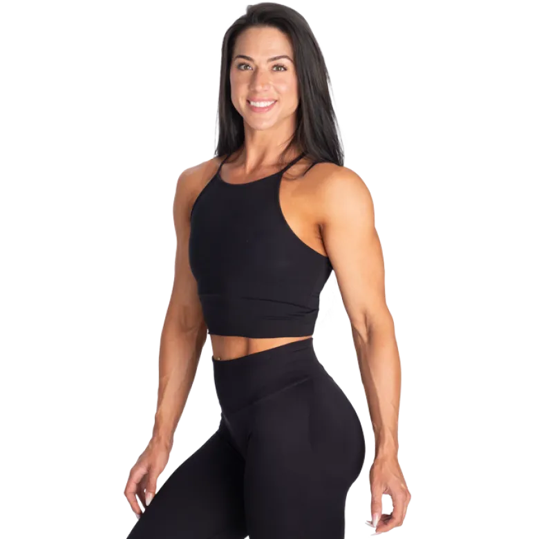 Performance crop hal, Black