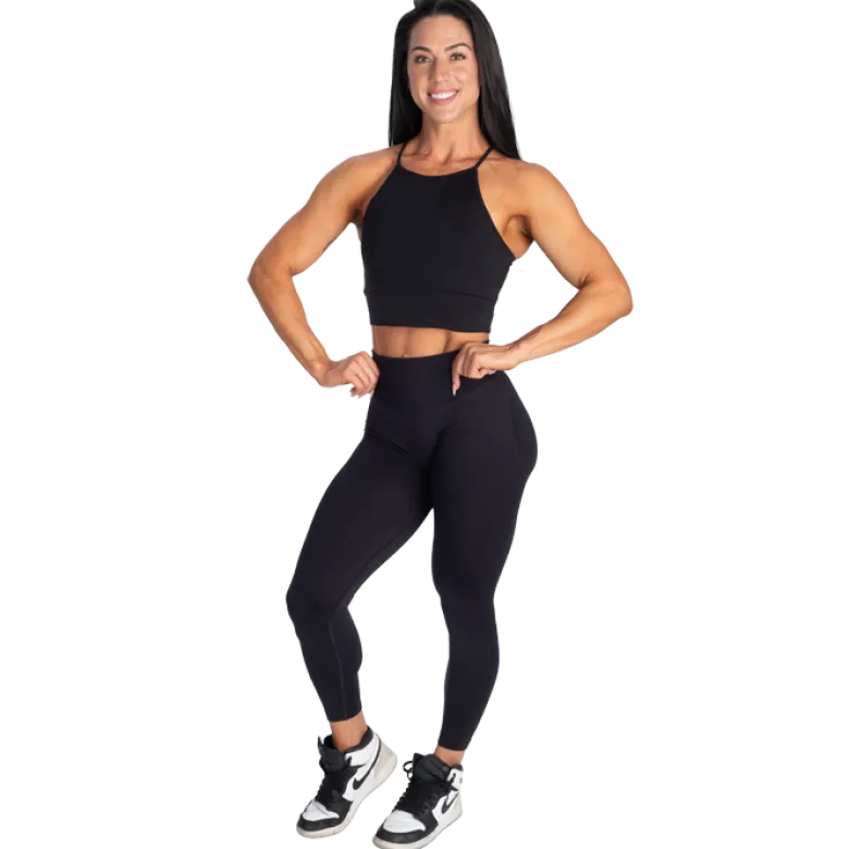Performance crop hal, Black