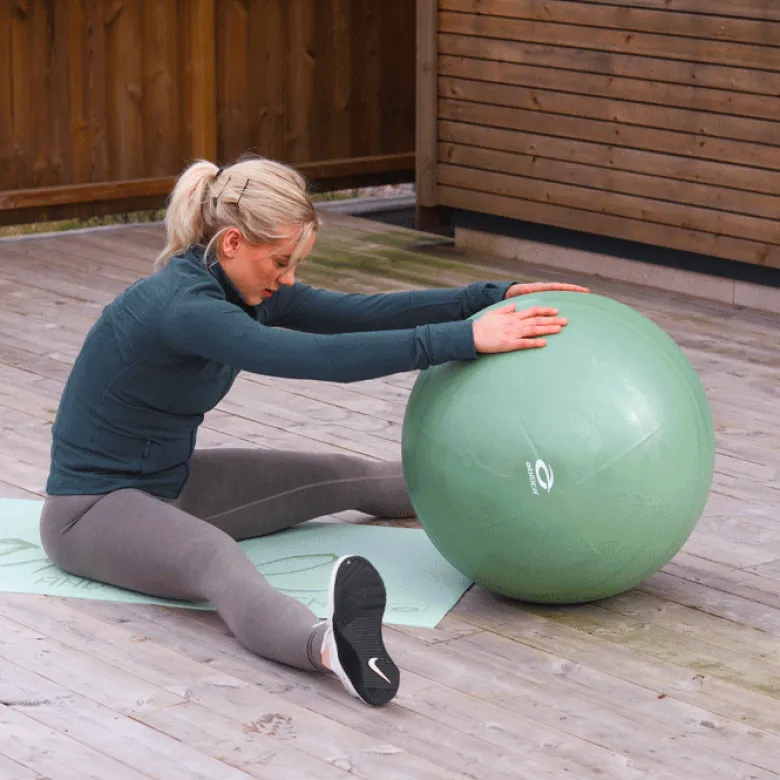 Pilatesboll 65 cm Grön