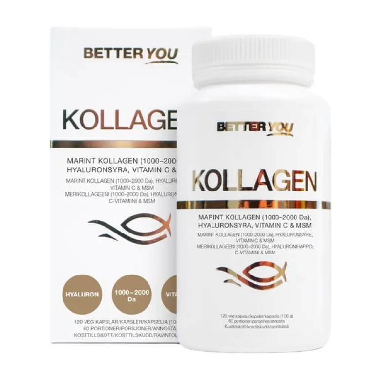 Premium Kollagen 120 kapslar