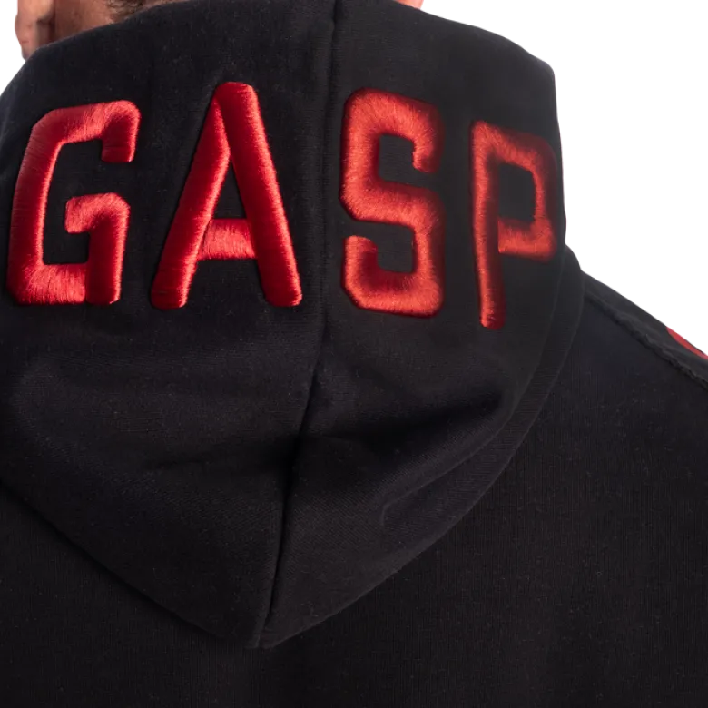 Pro Gasp Hood, Black/Red
