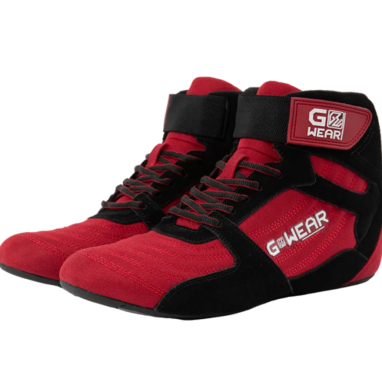 Pro High Tops, red/black