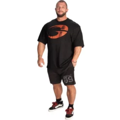 Pump Cover Iron Tee, Black/Flame
