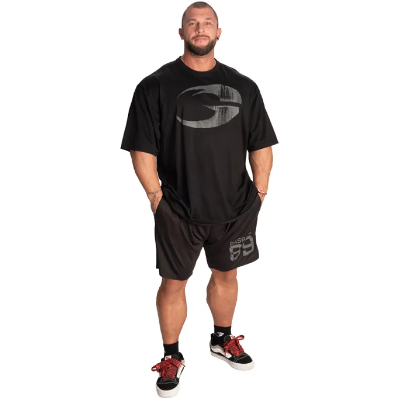 Pump Cover Iron Tee, Black/Grey