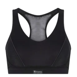 Pump Padded Sports Bra, Black