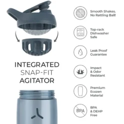 Pursuit Shaker 700 ml Svart