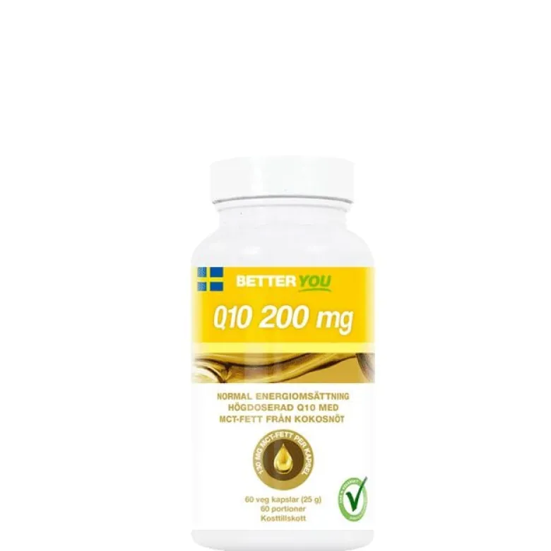 Q10 200 mg 60 kapslar