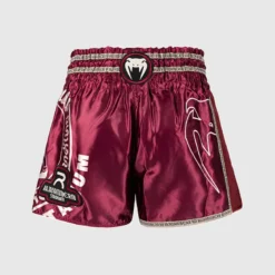 Rajadamnern x Venum Muay Thai Shorts Burgundy