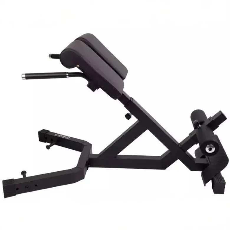 Recoil Hyperextensions Bänk Justerbar Stål Svart Basic