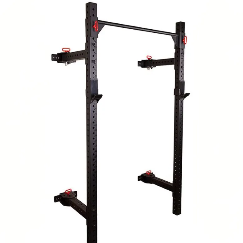 Recoil Rack Fällbart Svart Premium med Backboard