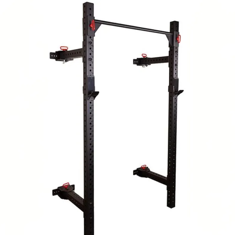 Recoil Rack Fällbart Svart Premium med Backboard