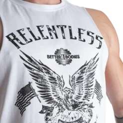 Relentless Cut Out T, White