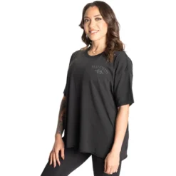 Relentless Oversize Tee, Washed Black
