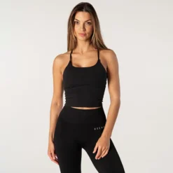 Relode Core Singlet Top, Black