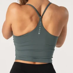Relode Core Singlet Top, Teal Green