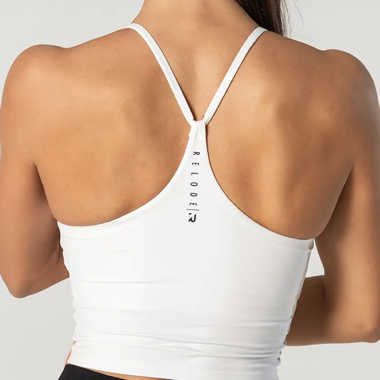 Relode Core Singlet Top, White