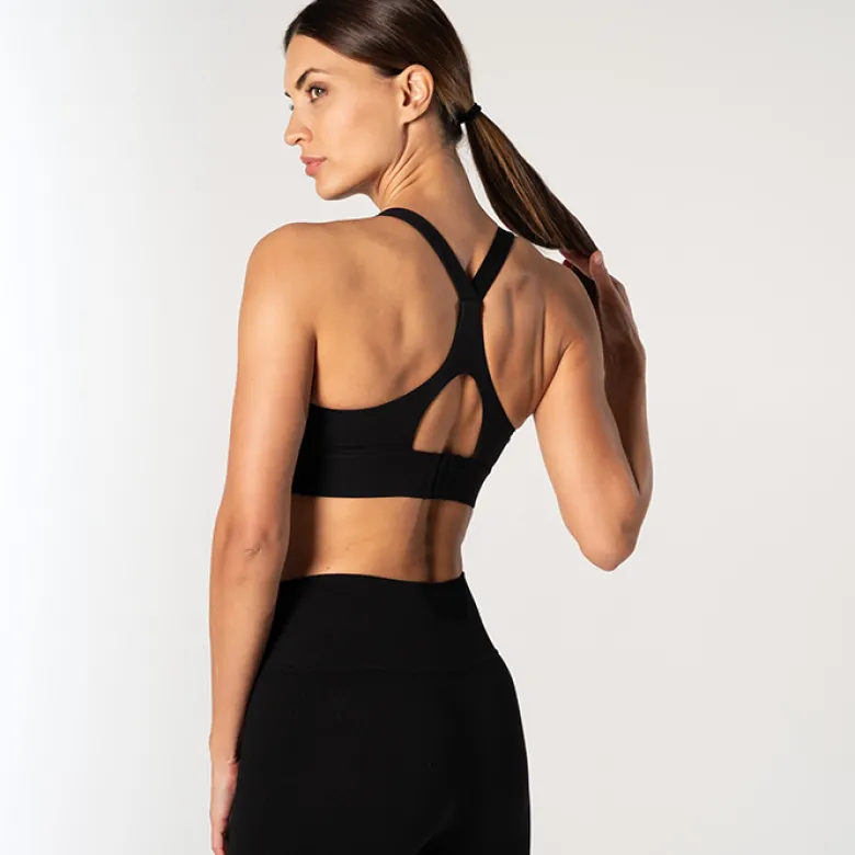 Relode Core Sports Bra, Black