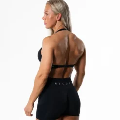 Relode Prime Halterneck Top Black