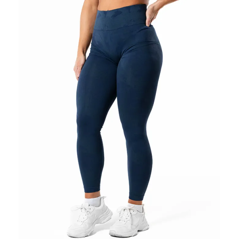 Relode Prime Scrunch Camo Tights, Blå