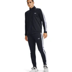 Rival Knit Track Suit, Black
