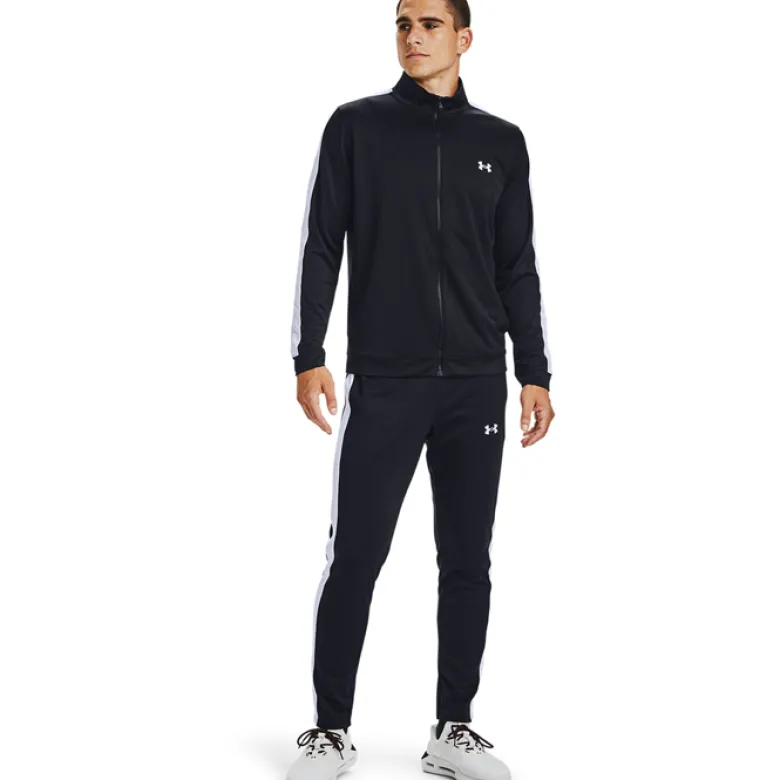 Rival Knit Track Suit, Black